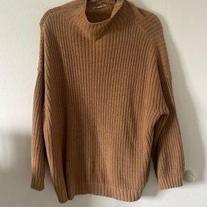American Eagle Oversized Mock Neck Sweater